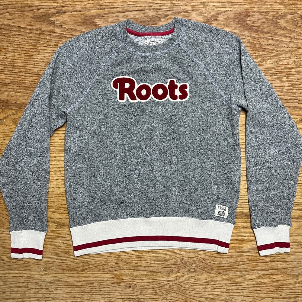 Roots CABIN Gray Sweater